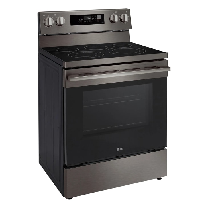 30" LG 6.3 Cu. Ft. Smart Wi-Fi Enabled ProBake Convection Electric Range with Air Fry & EasyClean  - LREN6323ZE