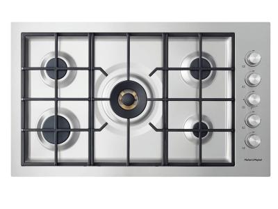 36" Fisher & paykel  5 Burner Gas Cooktop - CG365DNGRX2 N