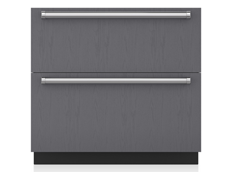 36" SubZero Refrigerator Drawers - Panel Ready - ID-36R