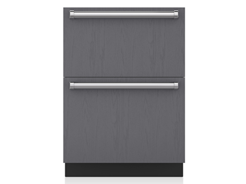 24" SubZero Refrigerator Drawers - Panel Ready - ID-24R