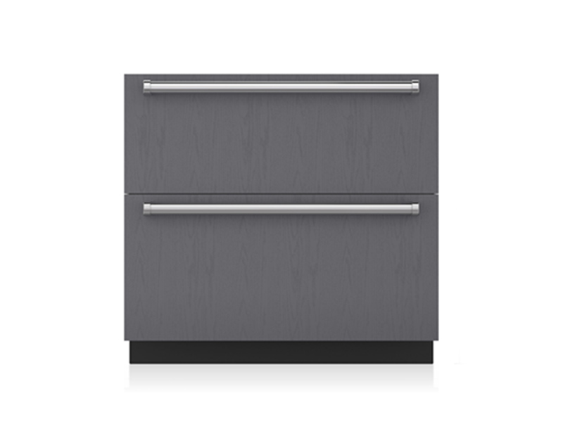 36" SUBZERO  Refrigerator and Freezer Drawers with Ice Maker - Panel Ready - ID-36CI