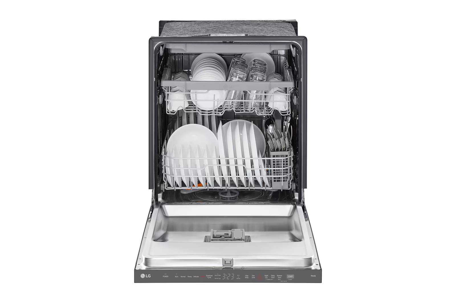 24" LG Smart Top-Control Dishwasher and Dynamic Heat Dry - LDPH5554D