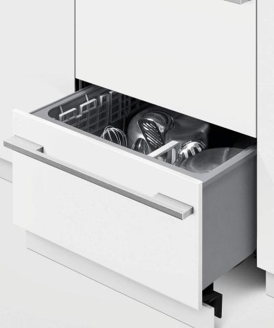 24" Fisher & Paykel Double DishDrawer, 14 Place Settings, Panel Ready (Tall) - DD24DHTI9 N