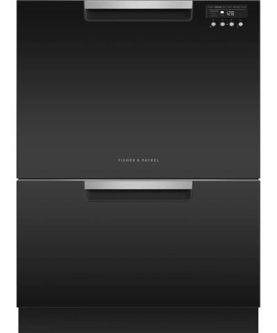 24" Fisher & Paykel Double DishDrawer, 14 Place Settings, Sanitize (Tall) - DD24DCTB9 N