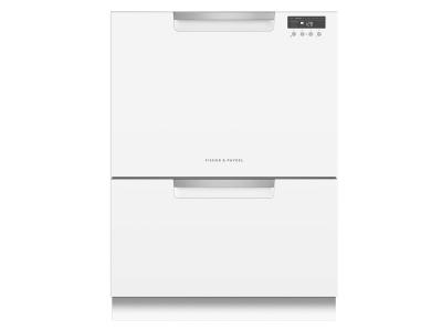24" Fisher & Paykel Double DishDrawer, 14 Place Settings, Sanitize (Tall) - DD24DCTW9 N