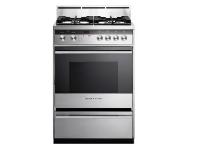 24" Fisher & Paykel  Gas Range - OR24SDMBGX2 N