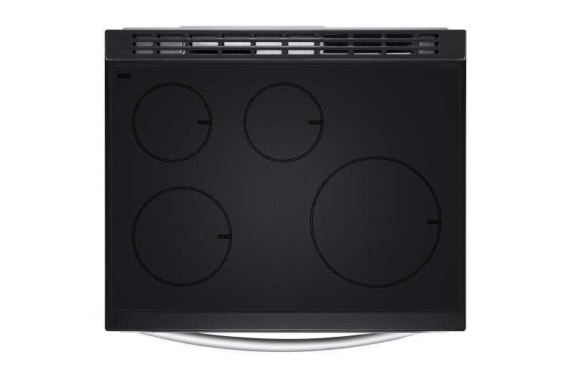 30" LG 6.3 Cu. Ft. Smart Induction Slide-in Range with Convection and Air Fry - LSIL633CFE