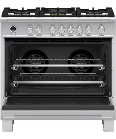 36" Fisher & paykel Dual Fuel Range  - OR36SCG6X1