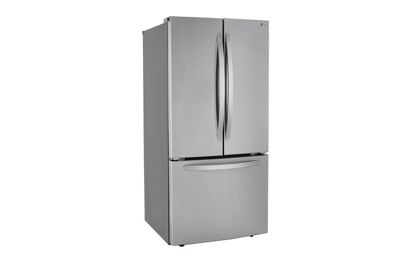 33" LG 25.1 Cu. Ft. French Door Refrigerator with Multi-Air Flow - LRFNS2503S