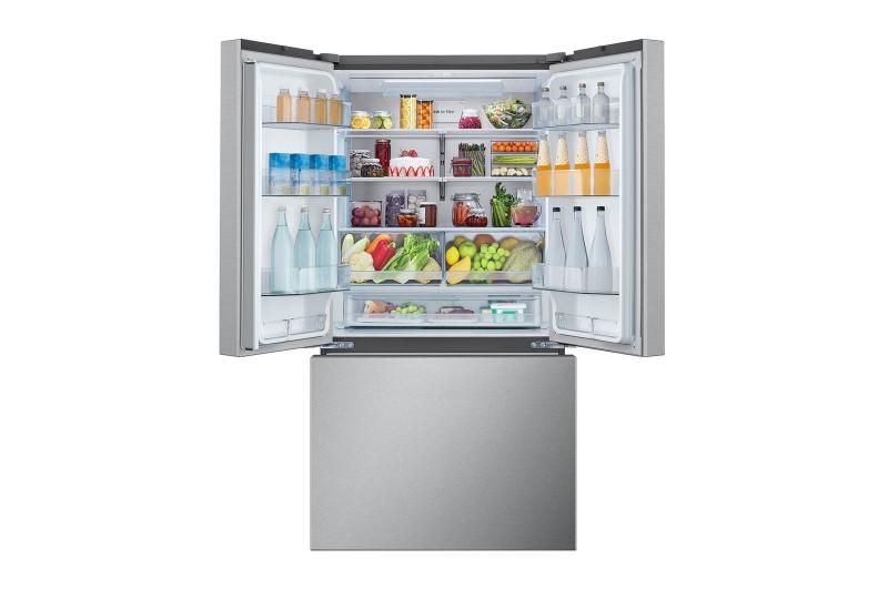 36" LG 32 Cu. Ft. French 3-Door Standard-Depth Max Refrigerator - LF32S6000S