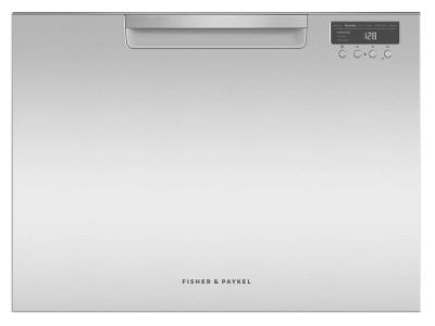 24" Fisher & Paykel Single DishDrawer, 7 Place Settings, Sanitize (Tall) - DD24SCTX9 N