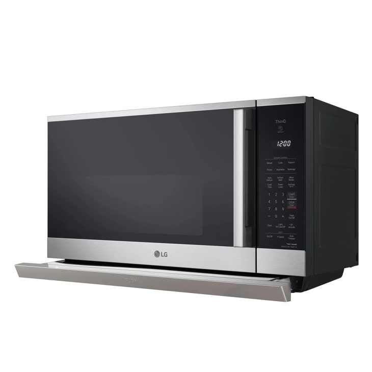 LG 2.1 Cu. Ft. Smart Over-the-Range Microwave Oven with ExtendaVent 2.0 & EasyClean - MVEL2125X1