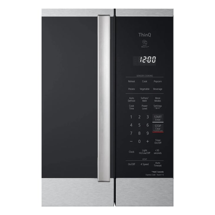 LG 2.1 Cu. Ft. Smart Over-the-Range Microwave Oven with ExtendaVent 2.0 & EasyClean - MVEL2125X1