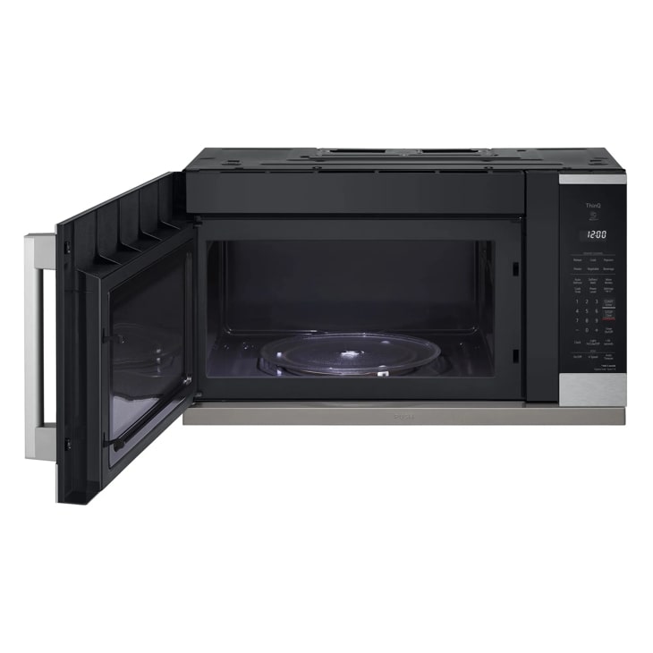 LG 2.1 Cu. Ft. Smart Over-the-Range Microwave Oven with ExtendaVent 2.0 & EasyClean - MVEL2125X1