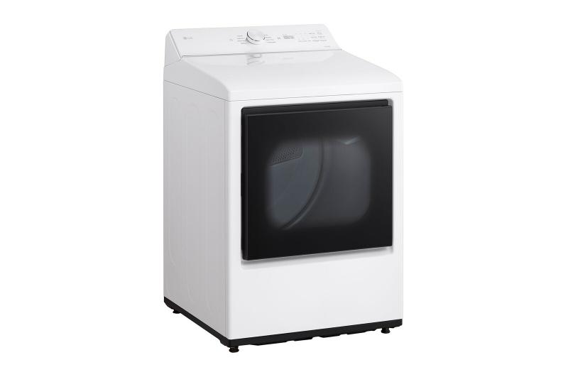 27" LG 7.3 Cu. Ft. Ultra Capacity Front Load Dryer with Sensor Dry - DLE8200W