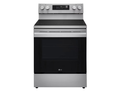 30" LG 6.3 Cu. Ft. Smart Wi-Fi Enabled ProBake Convection Electric Range with Air Fry & EasyClean - LREN6323YE