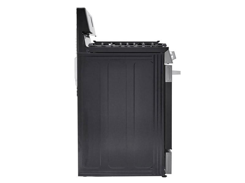 30" LG 6.3 Cu. Ft. Smart Wi-Fi Enabled Probake Convection Gas Range with Air Fry & EasyClean - LRGN6323Y