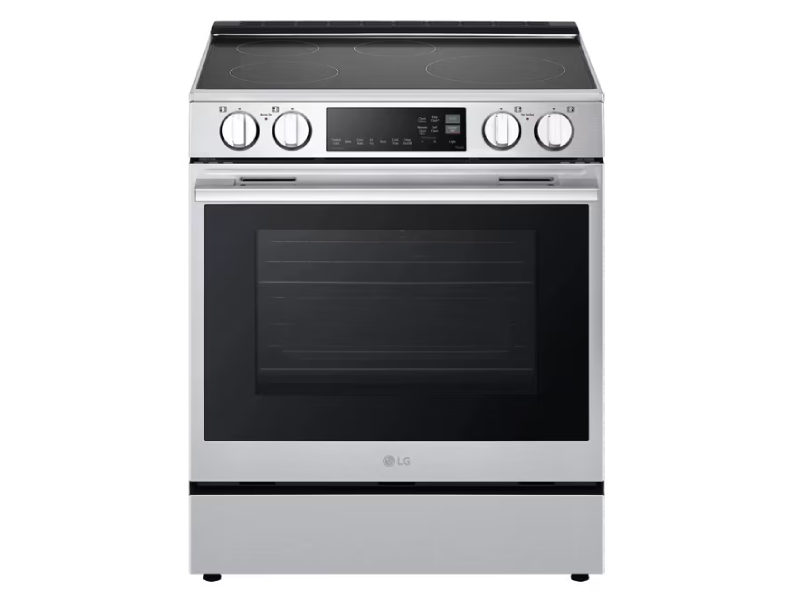 30" LG 6.3 Cu. Ft. Smart Induction Slide-In Range with ProBake Convection and Air Fry - LSIL6334XE