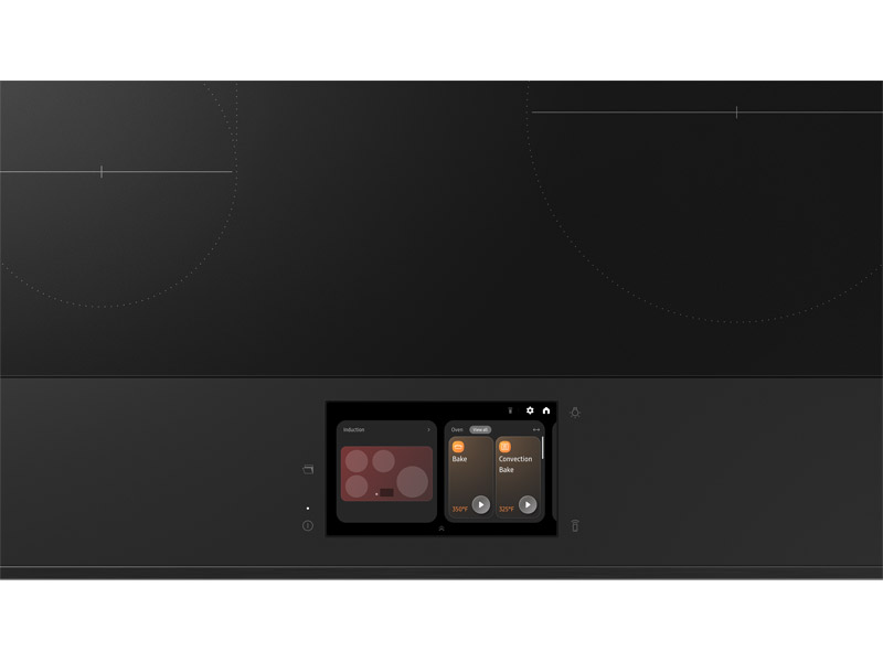 30" Samsung 9 Series 6.3 cu. ft. Induction Slide-in Range in White - NSI6DB990012AC