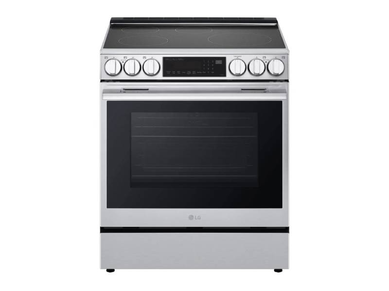 30" LG Smart Induction Slide-In Range with InstaView - LSIL6336XE