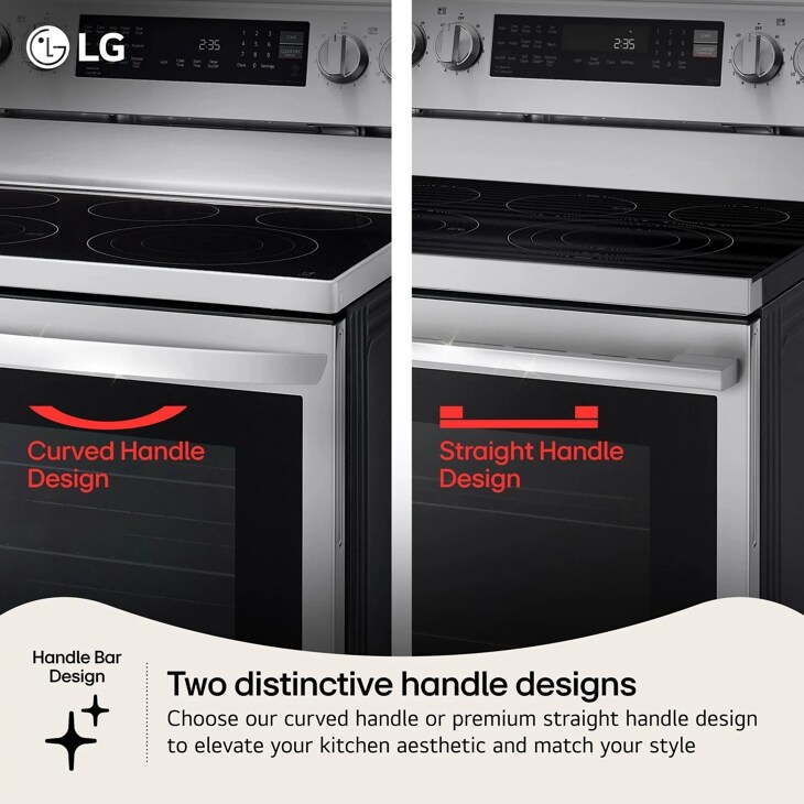 30" LG Smart Induction Slide-In Range with InstaView - LSIL6336XE