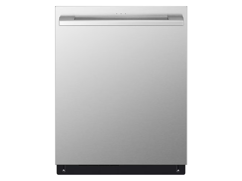 24" LG STUDIO Top Control Smart Dishwasher with 1-Hour Wash and Dry QuadWash Pro TrueSteam and Dynamic Heat Dry - SDWB24S3