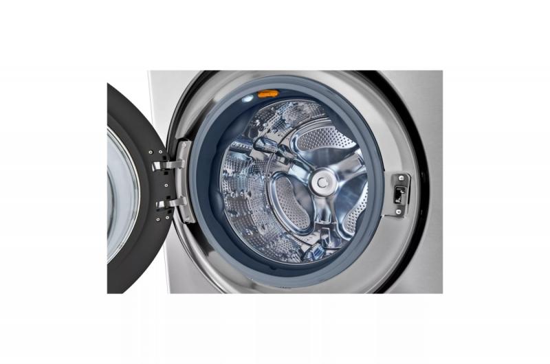 27" LG STUDIO Smart Front Load WashTower with 5.0 Cu. Ft. Washer and 7.4 Cu. Ft. Electric Dryer with Center Control - SWWE50N3