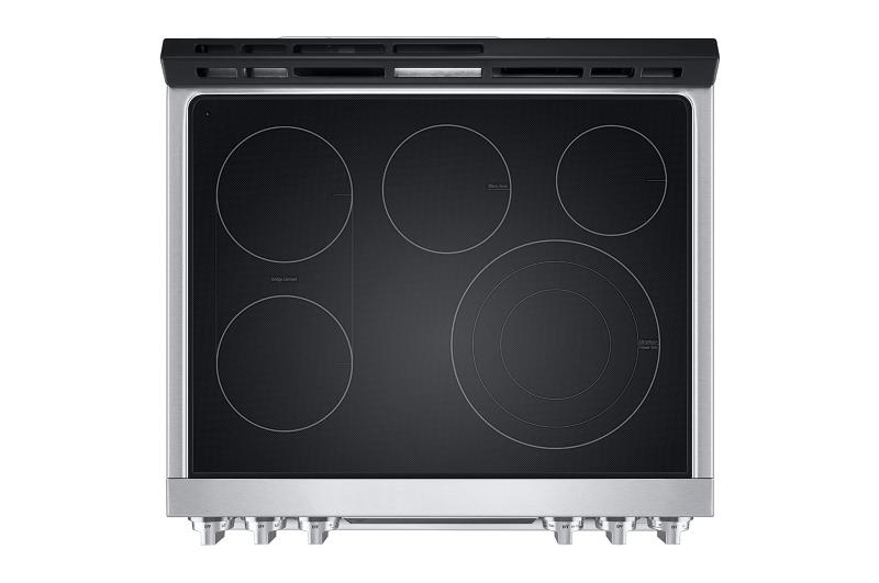 LG STUDIO 6.3 Cu.Ft. InstaView Electric Slide-in Range With ProBake Convection and Air Fry - LSES6338F