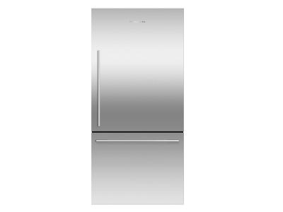32" Fisher & Paykel 17 Cu. Ft. ActiveSmart Counter Depth Bottom Freezer Refrigerator - RF170WDRX5 N