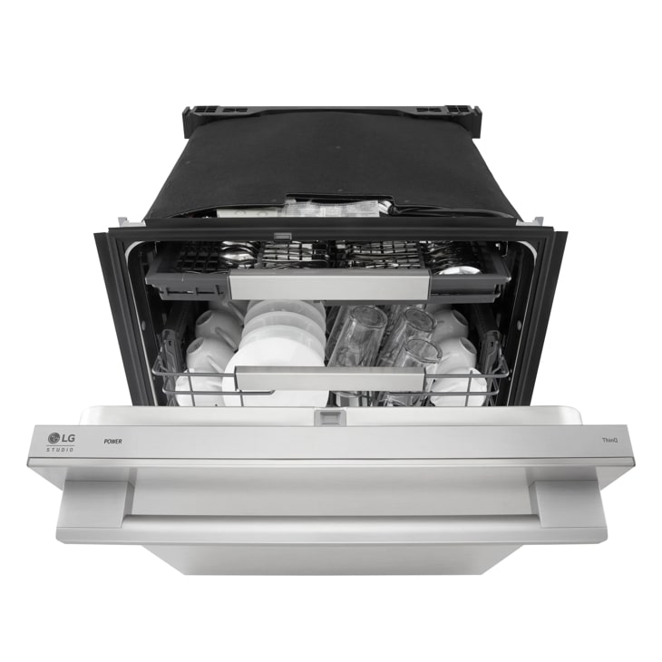 24" LG STUDIO Smart Top Control Dishwasher with 1 Hour Wash & Dry  - SDNTHS72S