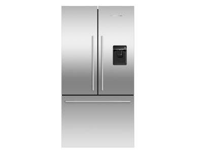 31" Fisher & paykel French Door Refrigerator 17 cu ft, Ice & Water - RF170ADUSX4 N