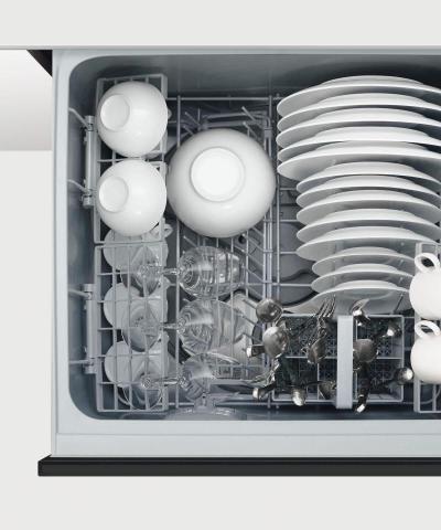 24" Fisher & Paykel Single DishDrawer Dishwasher, 7 Place Settings - DD24SAB9 N