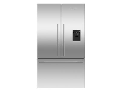 36" Fisher & paykel ActiveSmart Refrigerator - 20.1 cu ft.  counter depth French Door  - RF201ADUSX5 N
