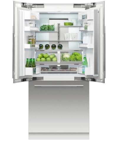 36" Fisher & Paykel 16.8 Cu. Ft. Integrated French Door Refrigerator - RS36A80J1 N