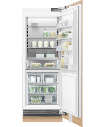 30" Fisher & paykel Integrated Column Freezer Steel Interior - RS3084FRJK1