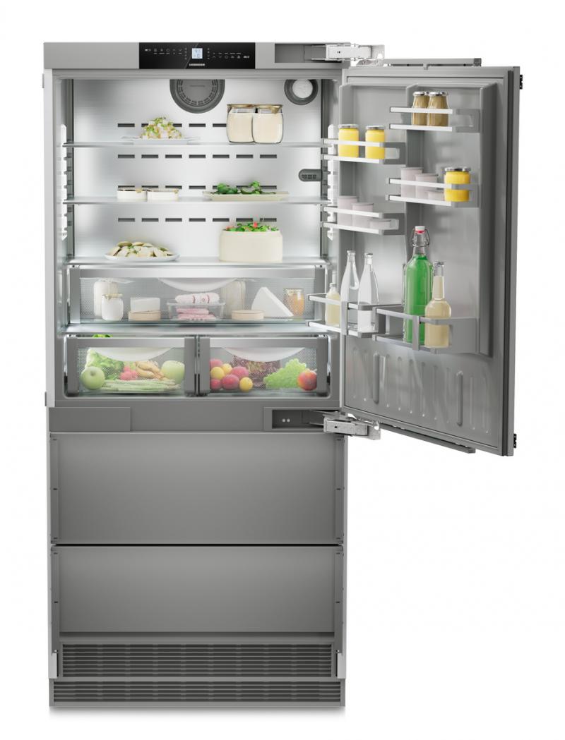 36" Liebherr 19.5 Cu. Ft. Fully Integrated Bottom Freezer Refrigerator - HC2090G
