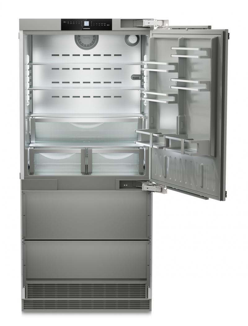 36" Liebherr 19.5 Cu. Ft. Fully Integrated Bottom Freezer Refrigerator - HC2090G