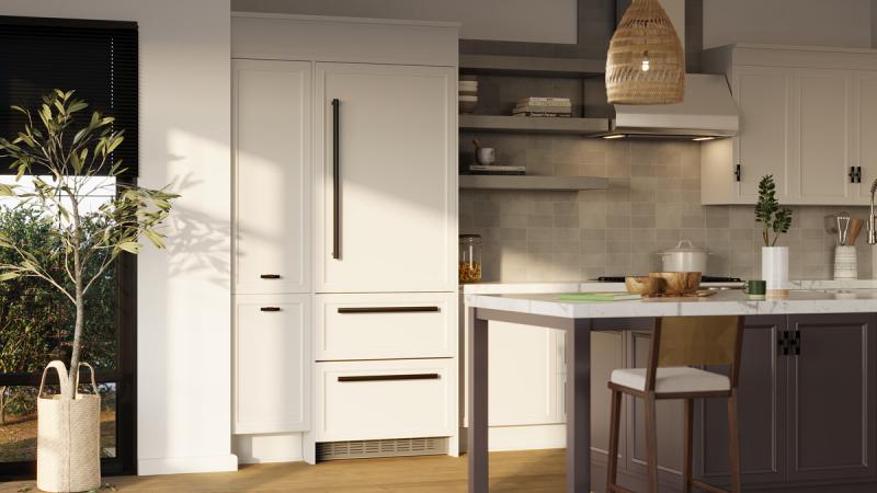 30" Liebherr Fully Integrated Bottom Freezer Refrigerator with BioFresh - HCB1590G