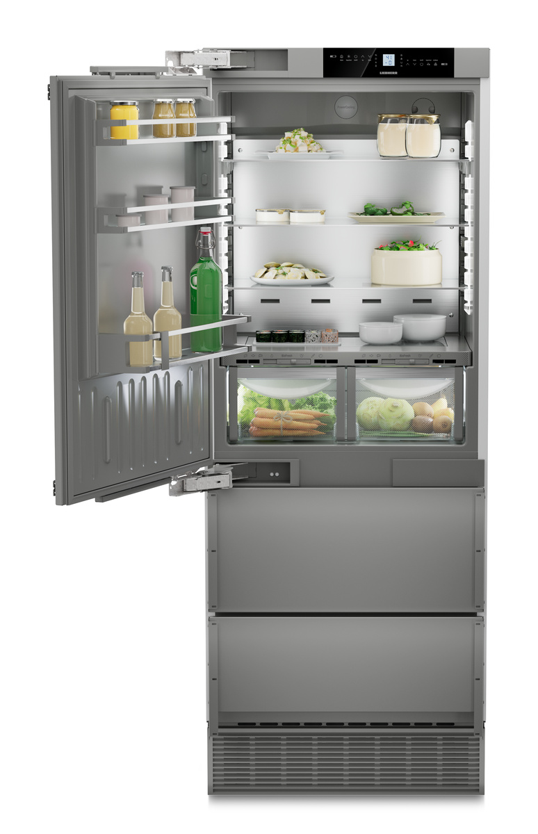 30" Liebherr Fully Integrated Bottom Freezer Refrigerator with BioFresh - HCB1591G