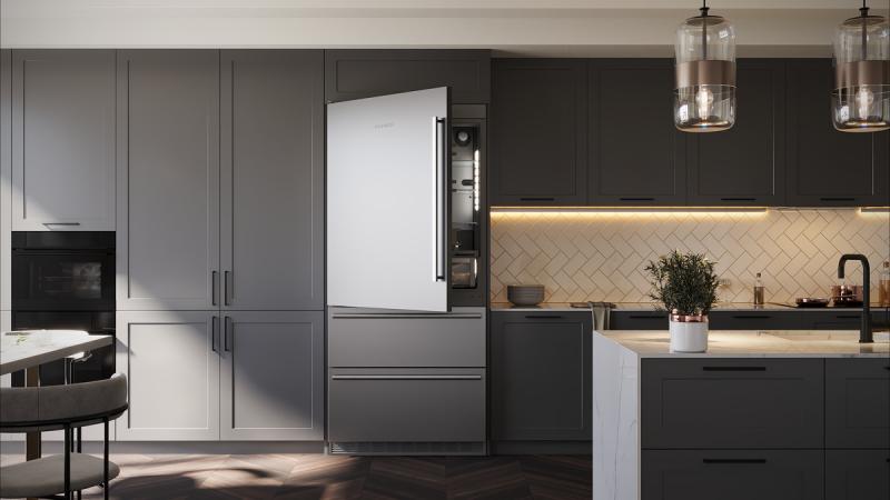 30" Liebherr Fully Integrated Bottom Freezer Refrigerator with BioFresh - HCB1591G