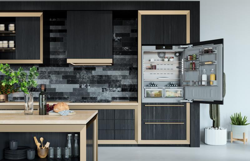 36" Liebherr Fully Integrated Bottom Freezer Refrigerator with BioFresh - HCB2090G