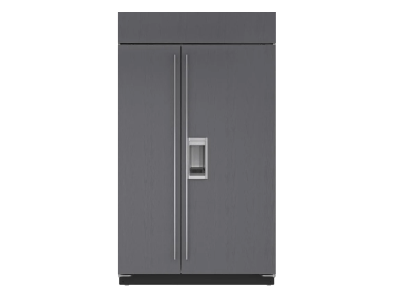48" SubZero 28.4 Cu. Ft. Classic Built-in Side-by-Side Refrigerator Freezer with Dispenser in Panel Ready - CL4850SD/O