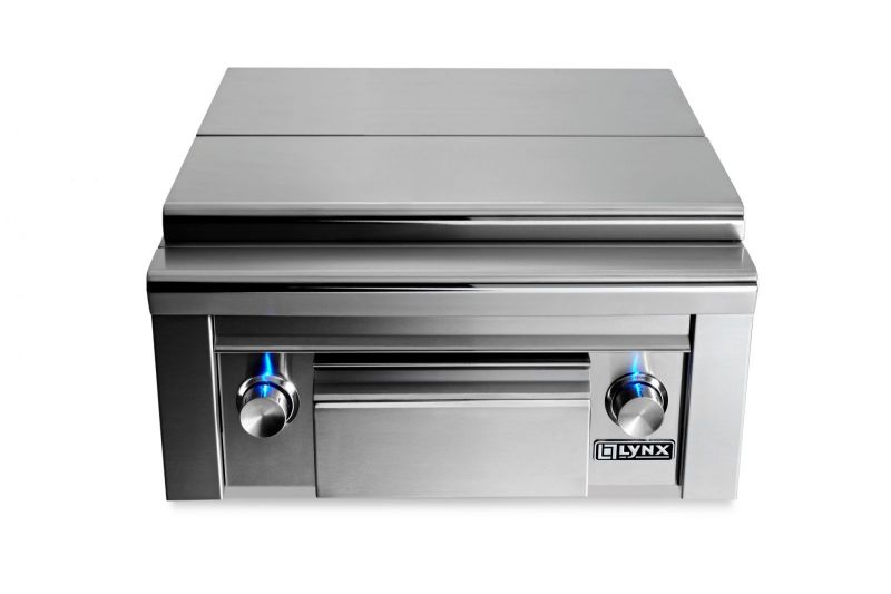 Lynx Professional Prep Center With Double Side Burner - LSB2PC-1