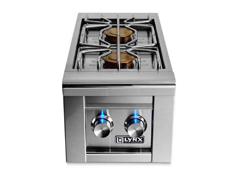 Lynx Professional Double Side-burners For Built-in Grills - LSB2-2