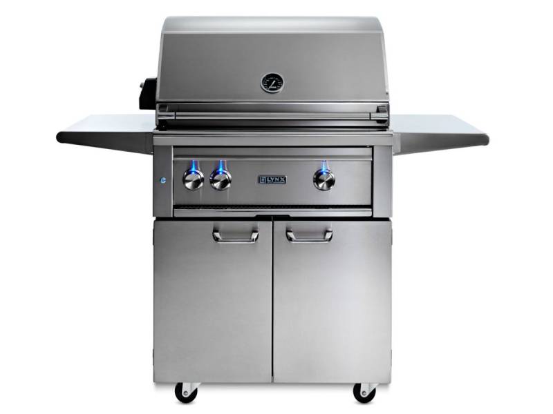 30" Lynx Professional Freestanding Grill With 1 Trident Infrared Burner And 1 Ceramic Burner - L30TRF-LP