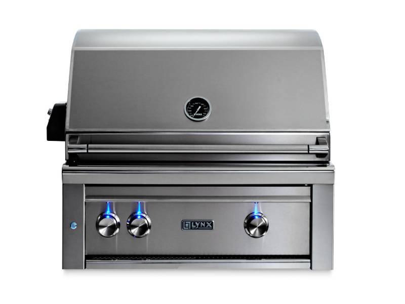 30" Lynx Professional Built-in Grill With All Trident Infrared Burners And Rotisserie - L30ATR-LP