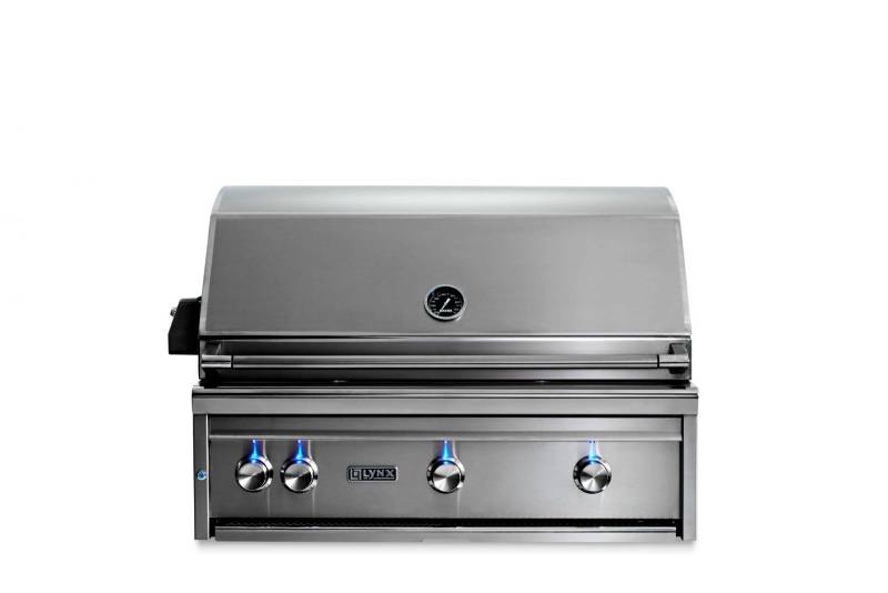 36" Lynx Professional Natural Gas Built-In Grill - L36R-3-LSLP