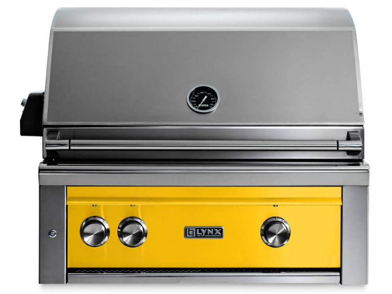 30" Lynx Built In Liquid Propane Grill With All Ceramic Burners And Rotisserie - L30R-3-CALP