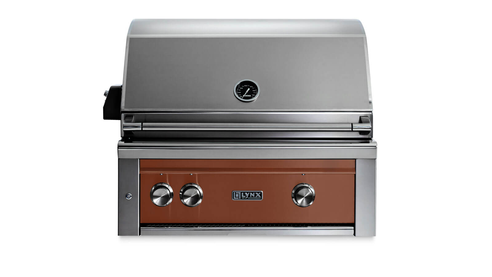 30" Lynx Professional Built-in Grill With All Trident Infrared Burners and Rotisserie - L30ATR-SILP