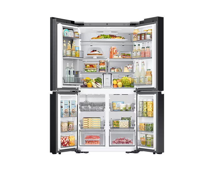 36" Samsung BESPOKE 23 cu.ft. 4 Door Flex Counter-Depth Refrigerator -RF23DB9900QDAC
